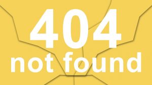 Erreur 404 : impact SEO